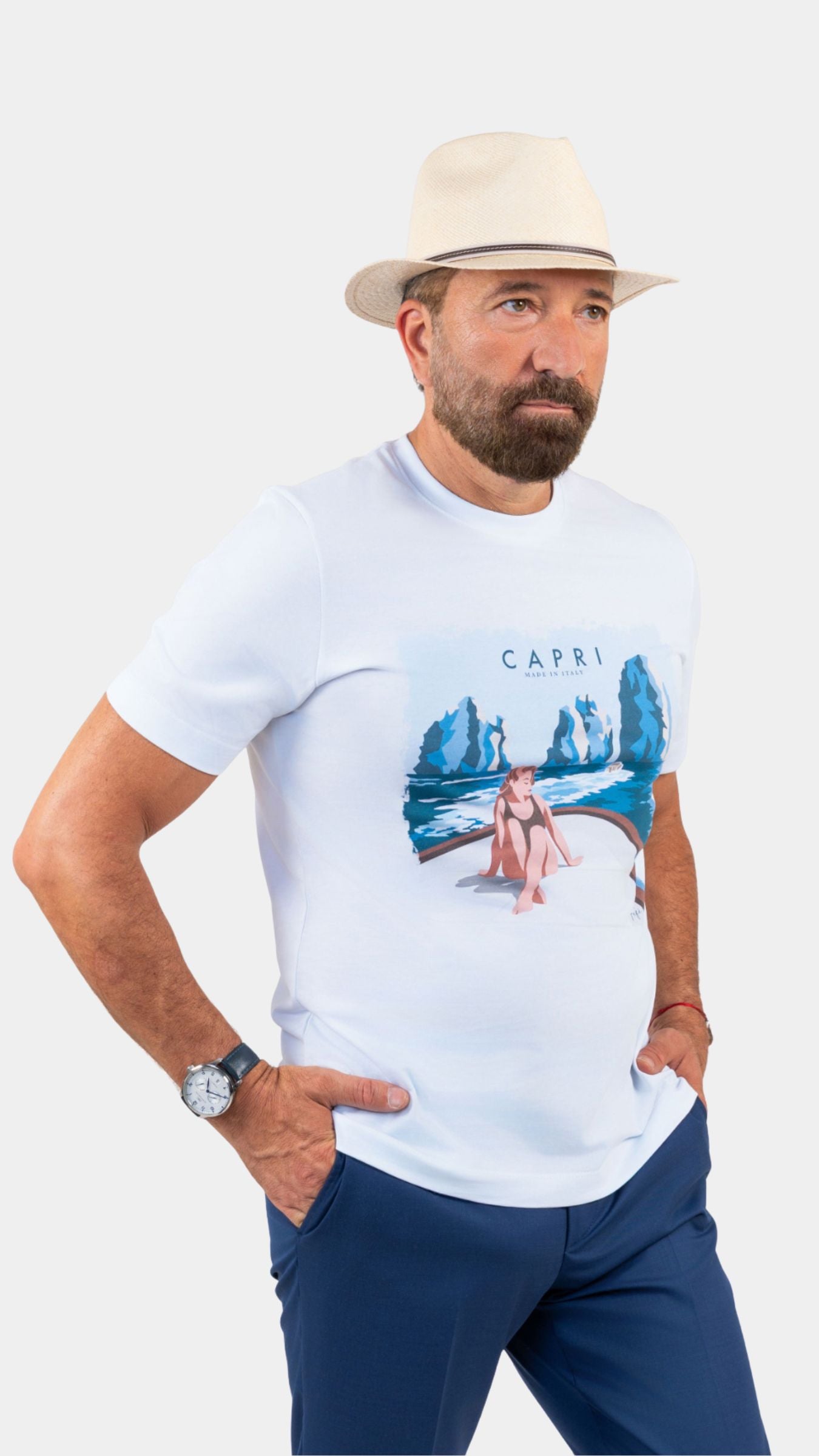 T-SHIRT CAPRI - Gabriel Collezione