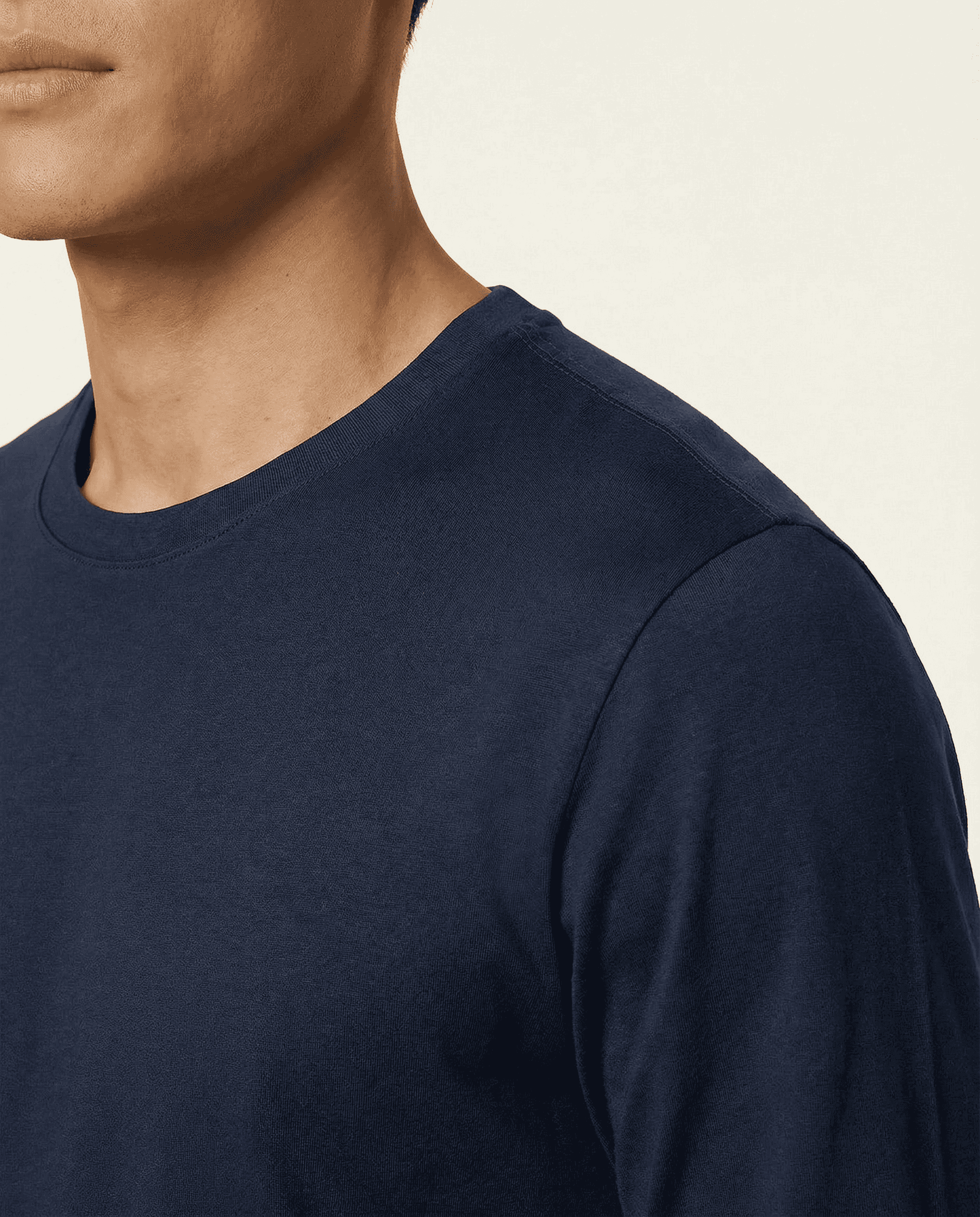 PUGLIA Sweater – 100% Scottish Cotton – Adriatico Blue