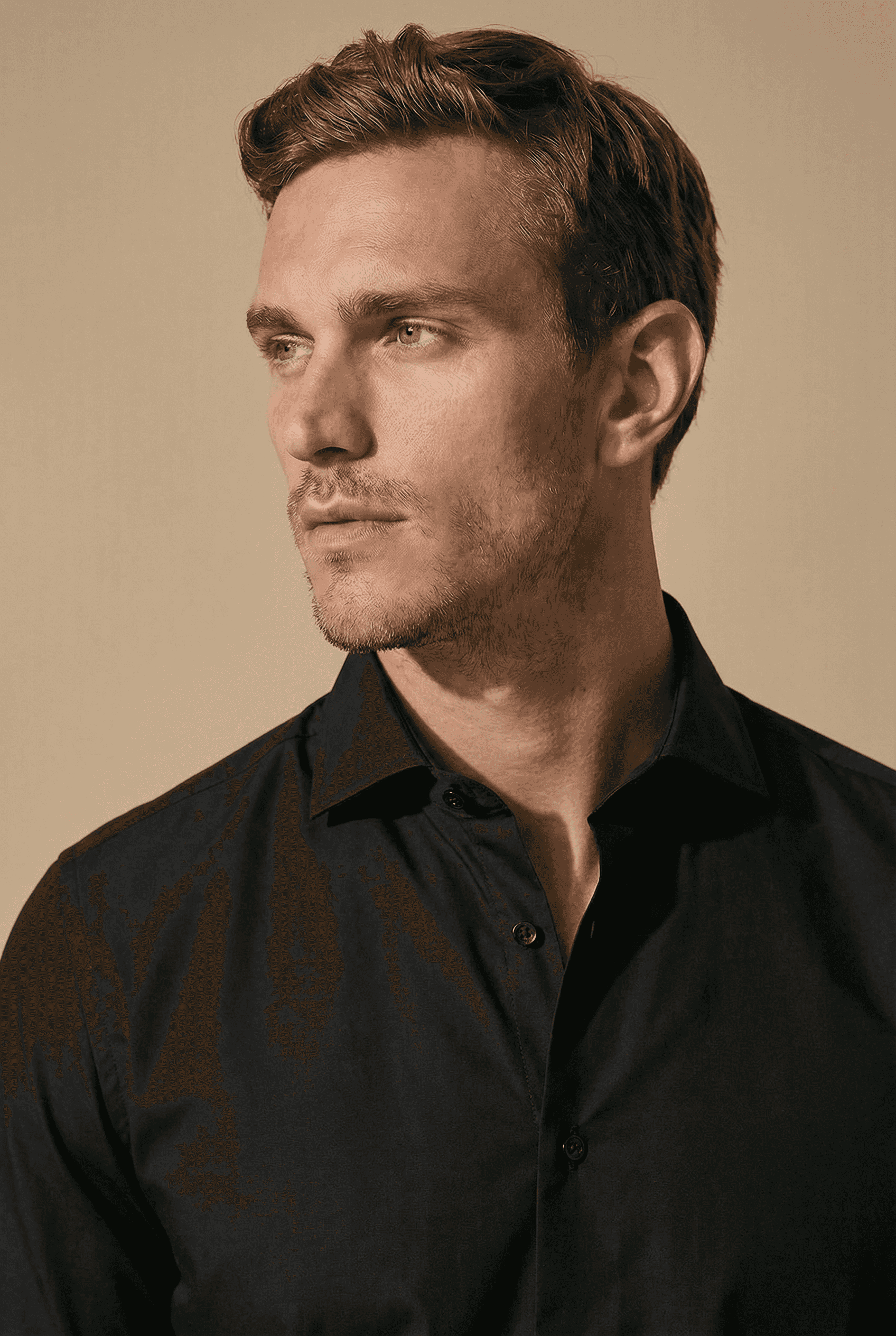 TOLENTINO – Black Italian Shirt - Gabriel Collezione