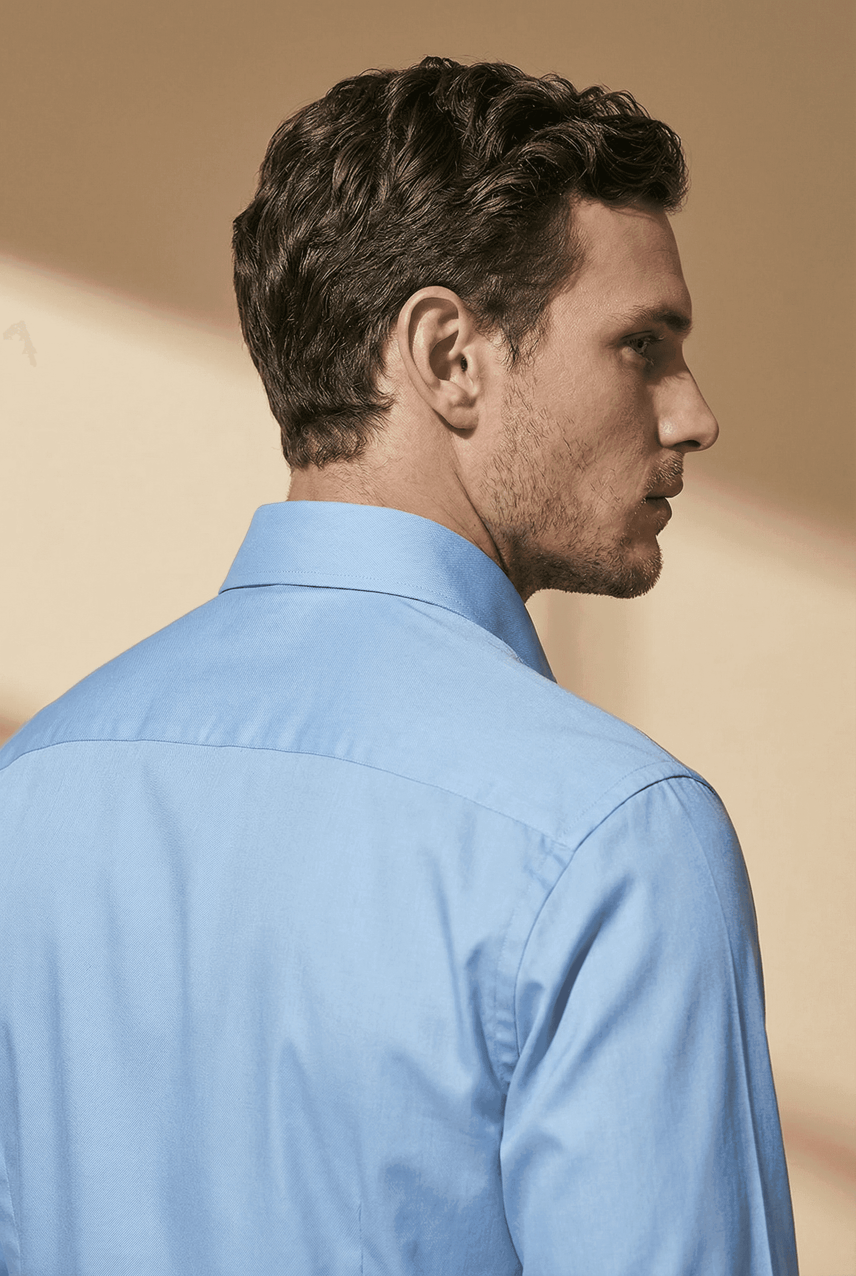 TOLENTINO – Light Blue Italian Shirt - Gabriel Collezione