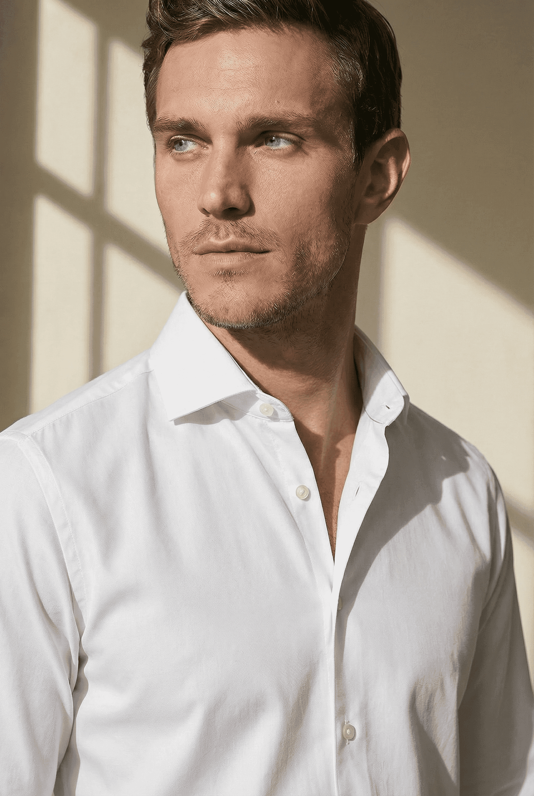 MANLIO – White Italian Shirt - Gabriel Collezione