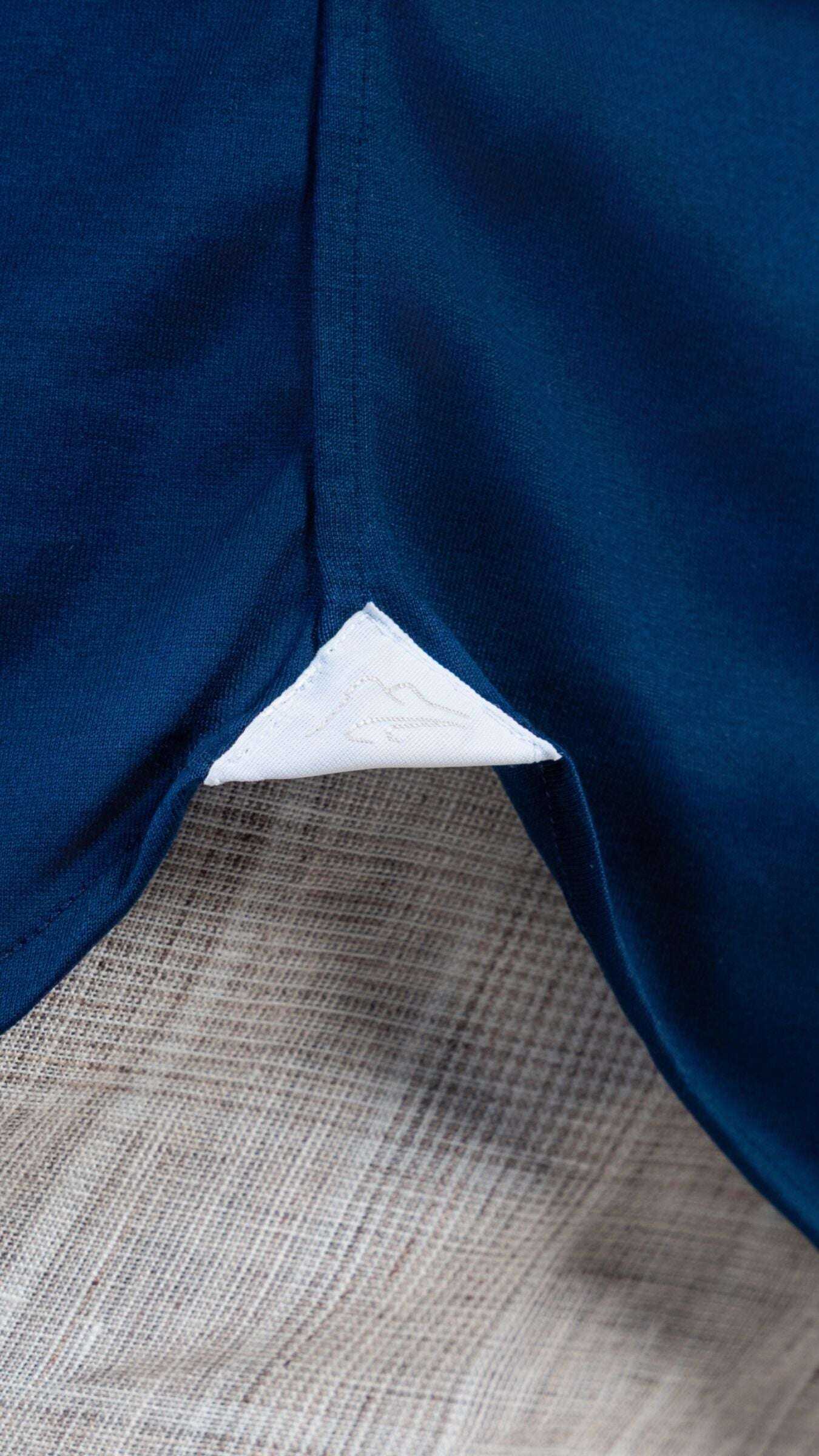 Cordone x Gabriel Navy Scottish Yarn Shirt - Gabriel Collezione