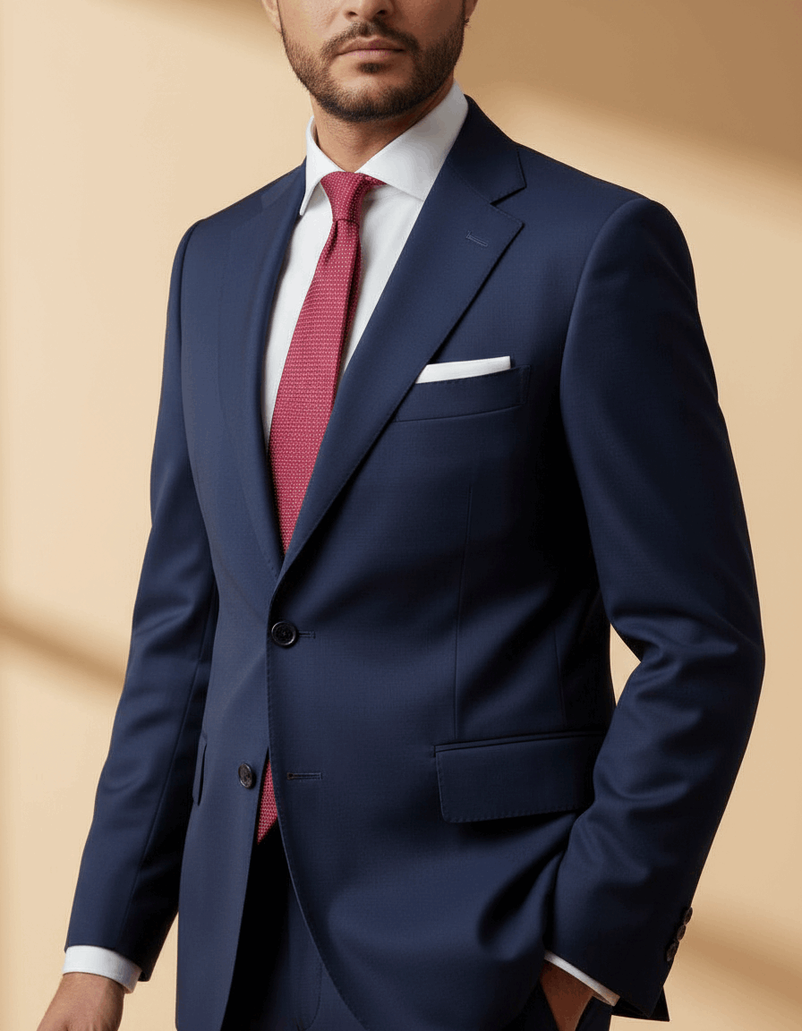 Navy Sartorial Suit – Firenze - Gabriel Collezione