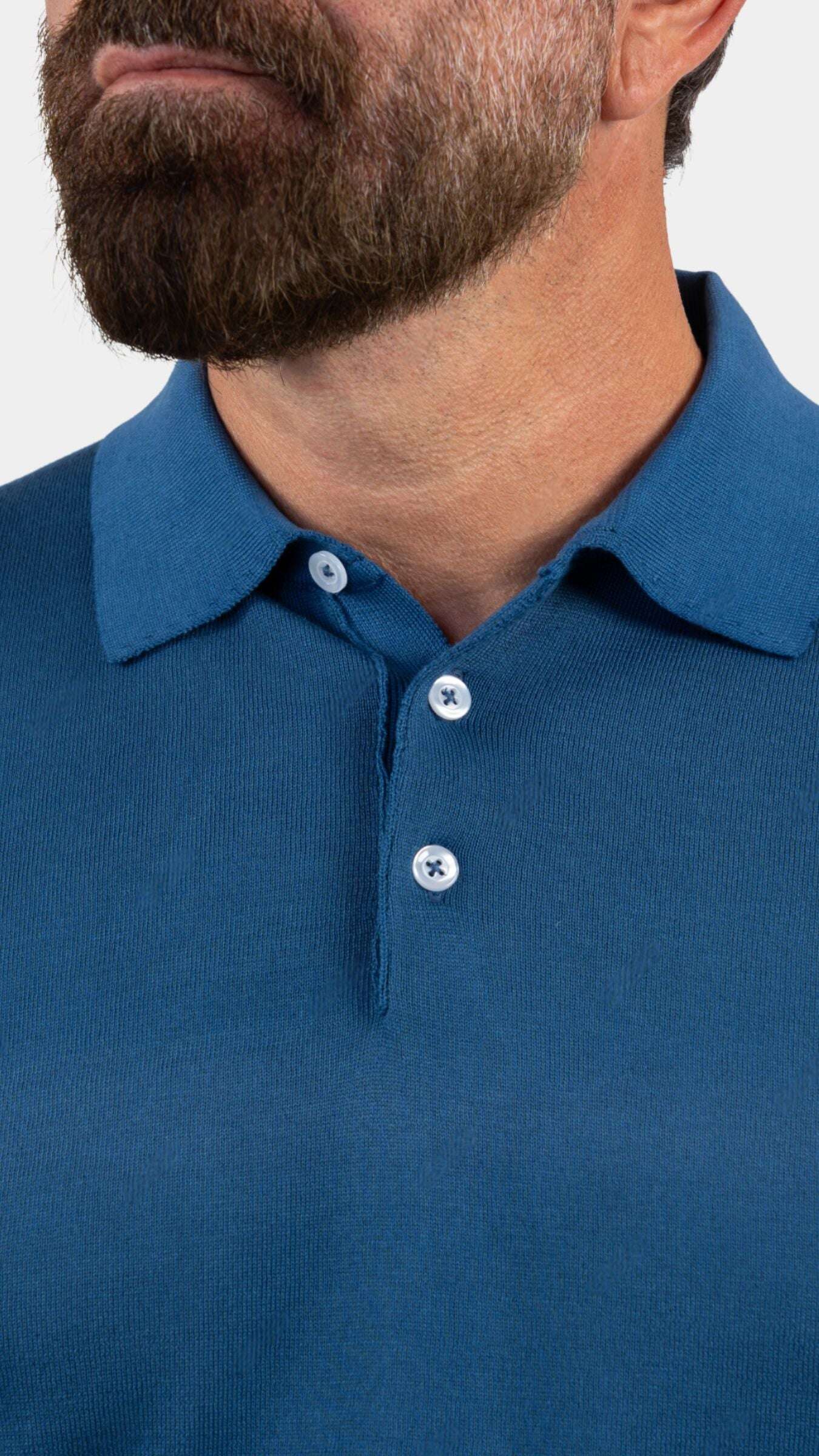 POLO POMPEI BLEU ROI - Gabriel Collezione