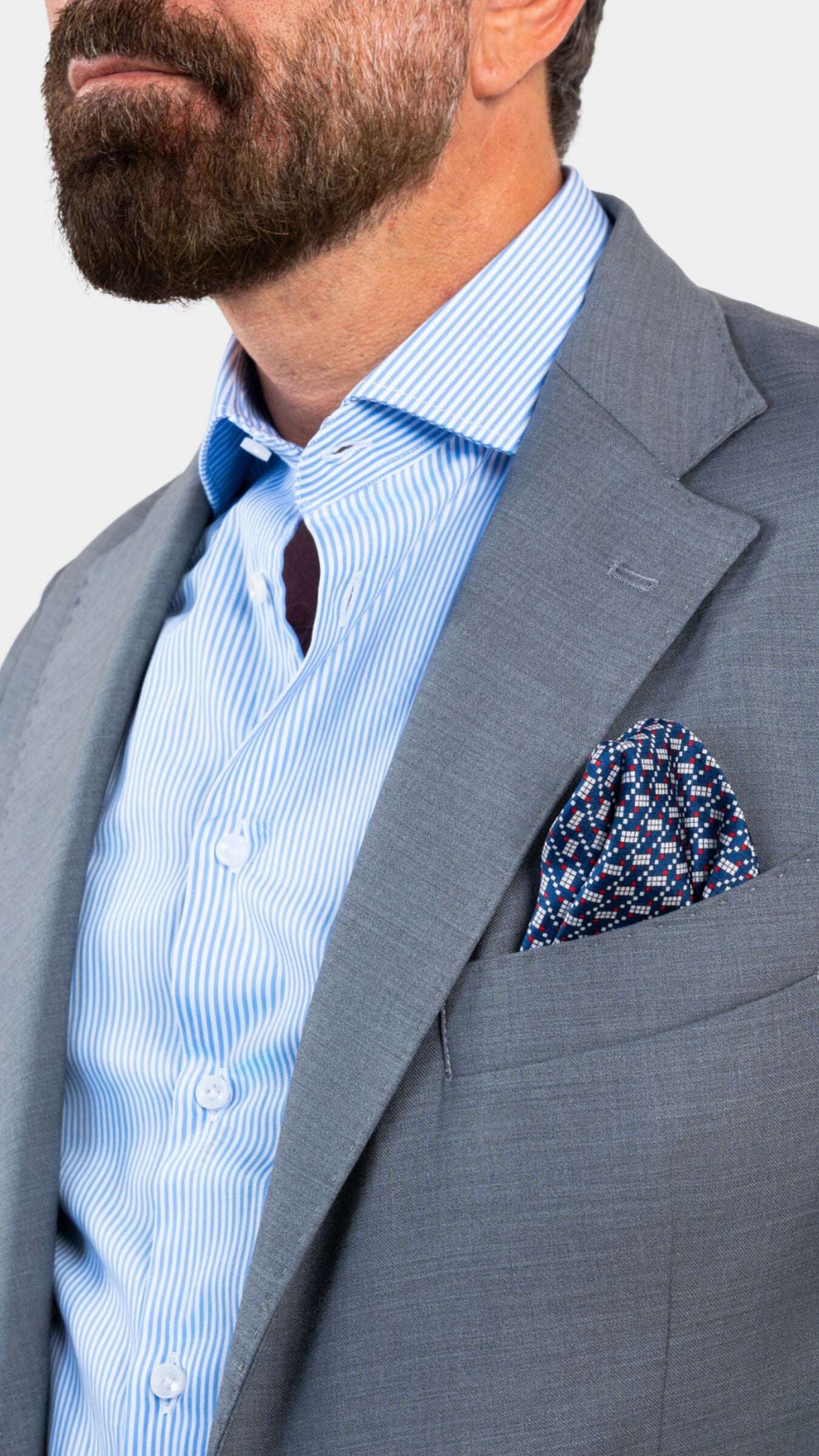 Tasmania Grey Blazer - Gabriel Collezione