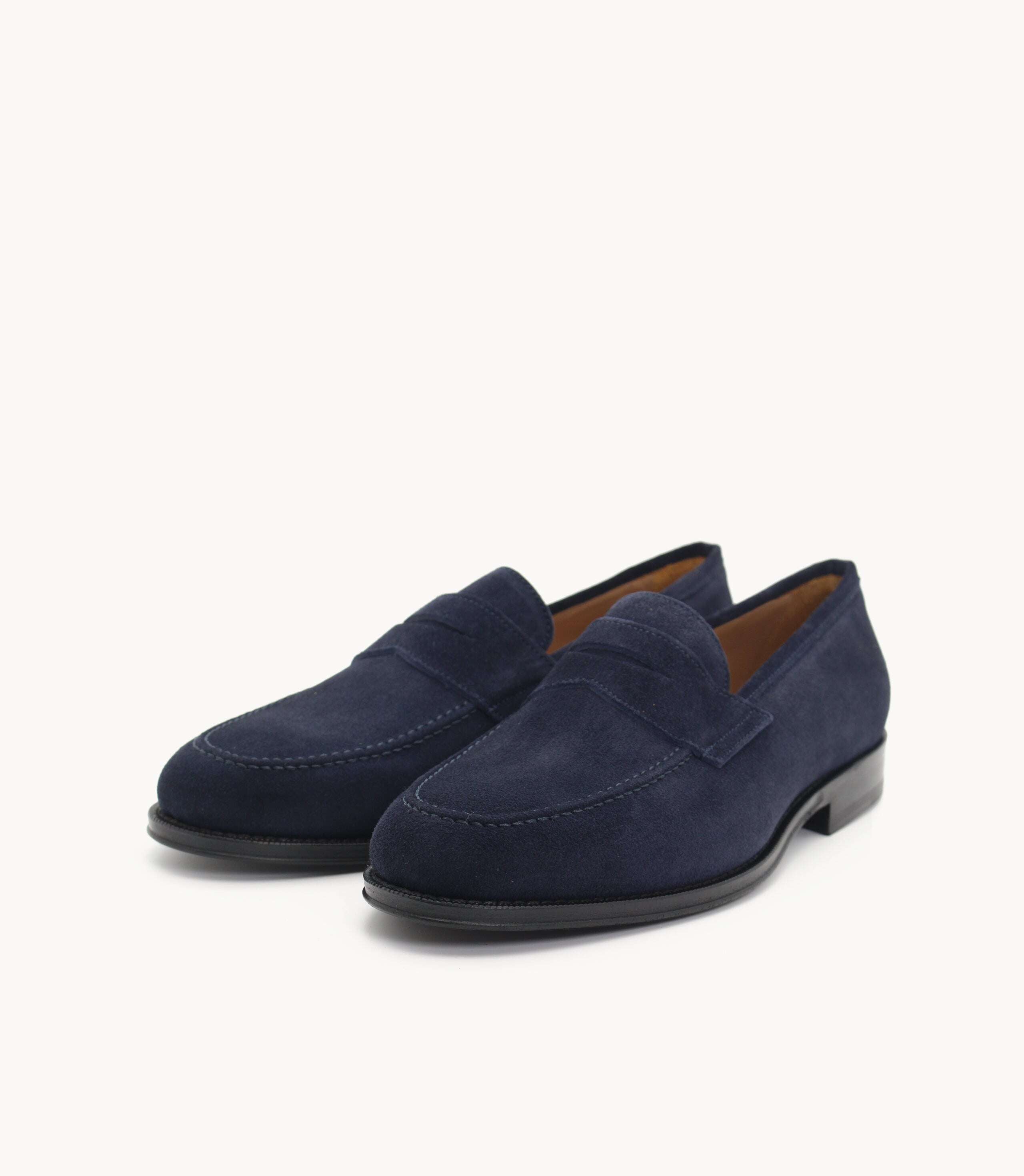 BRUNO SUEDE BLUE - Gabriel Collezione