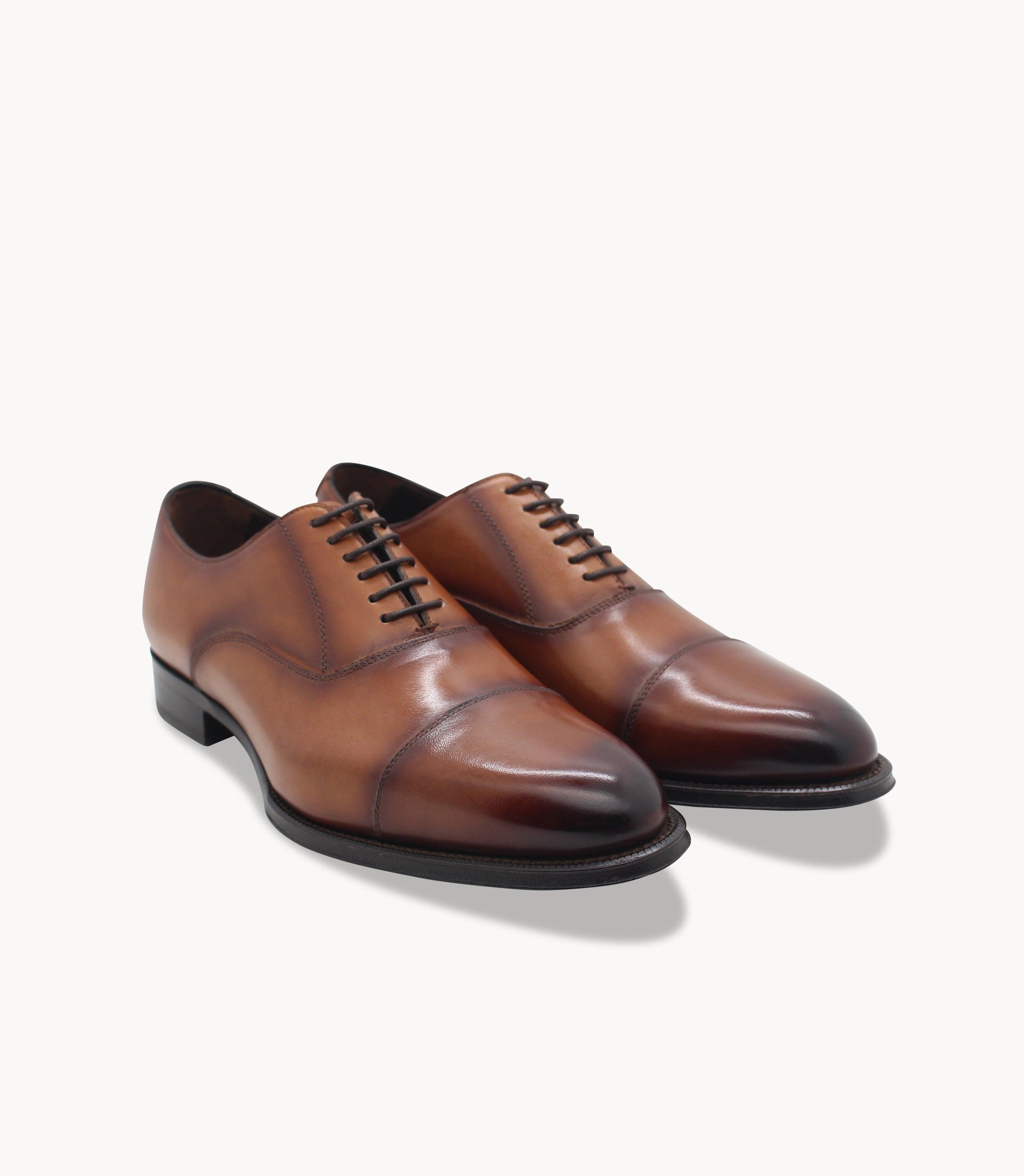 ROBERTO PATINA TOBACCO GABRIEL SHOES