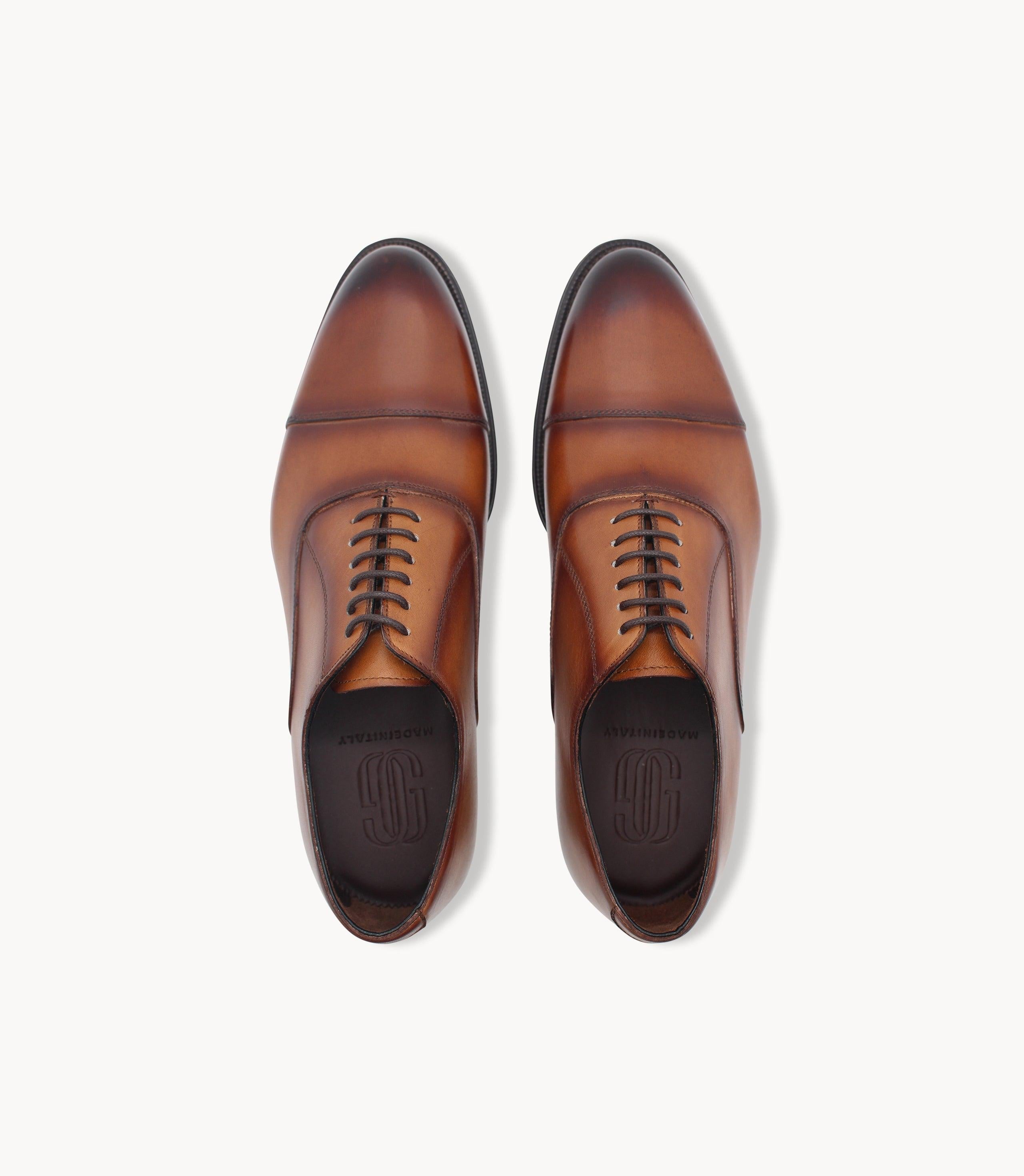 ROBERTO PATINA TOBACCO GABRIEL SHOES