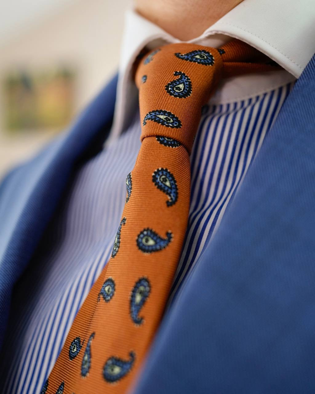 Shop Gabriel Collezione accessories: ties, pocket squares, belts, and cufflinks. Elevate your style with our luxurious, handcrafted pieces.