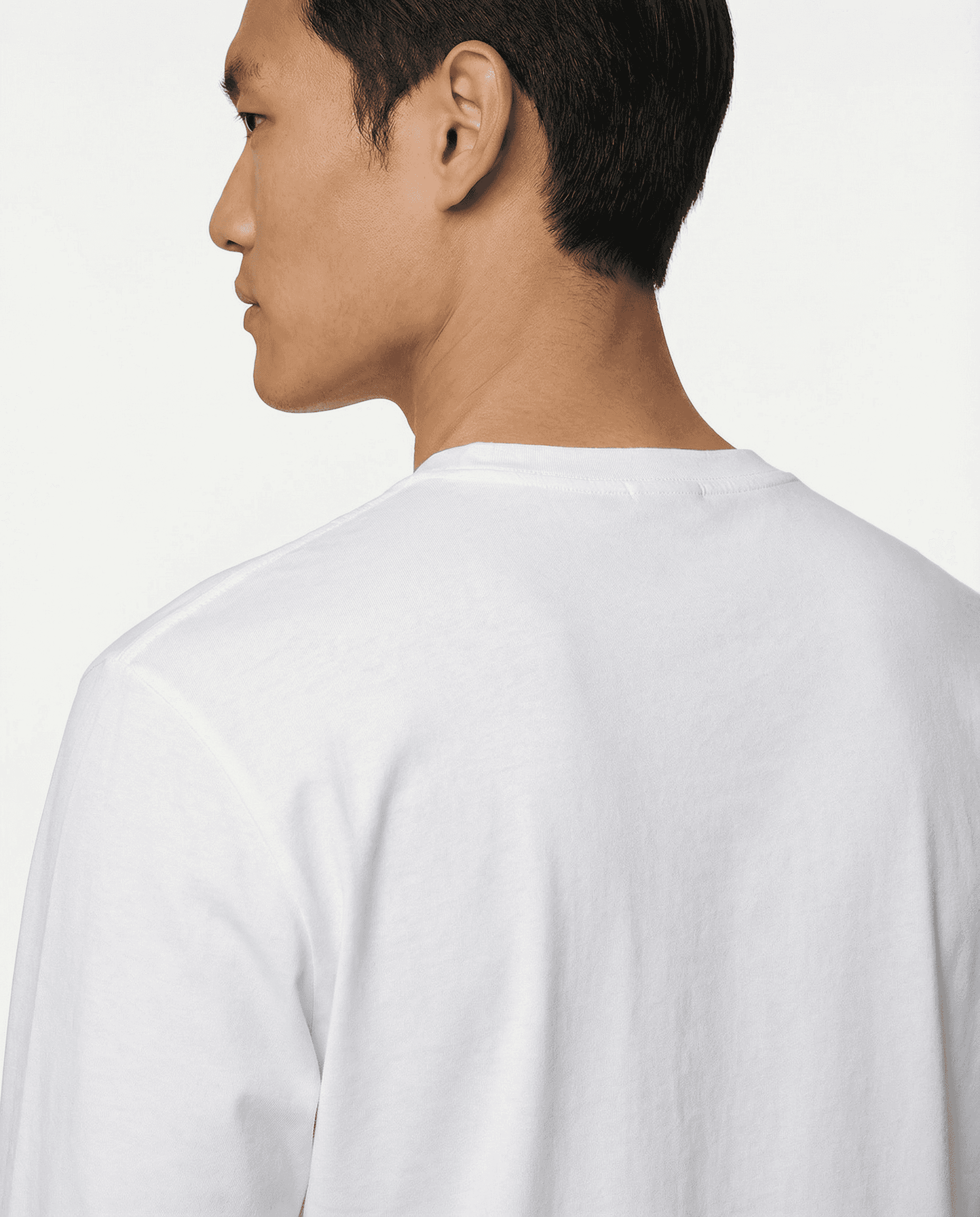 PUGLIA Sweater – 100% Scottish Cotton – White