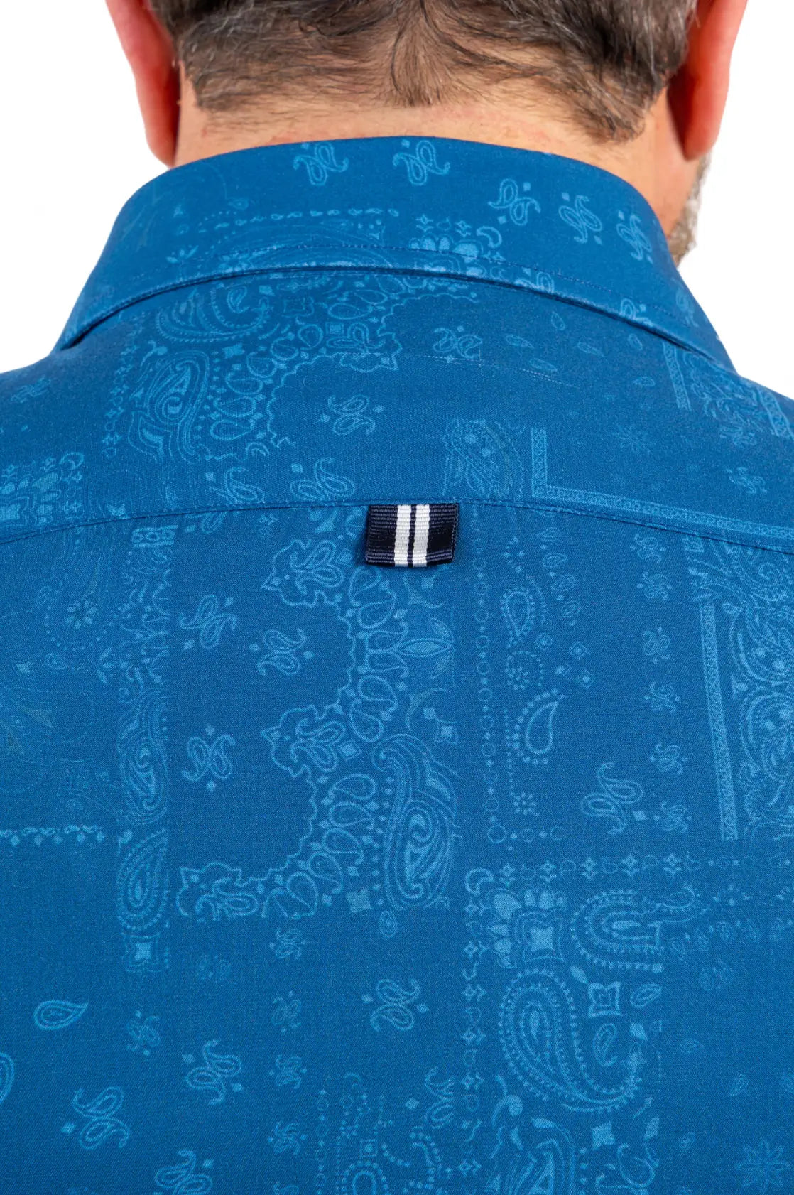 BLUE FOWER SHIRT