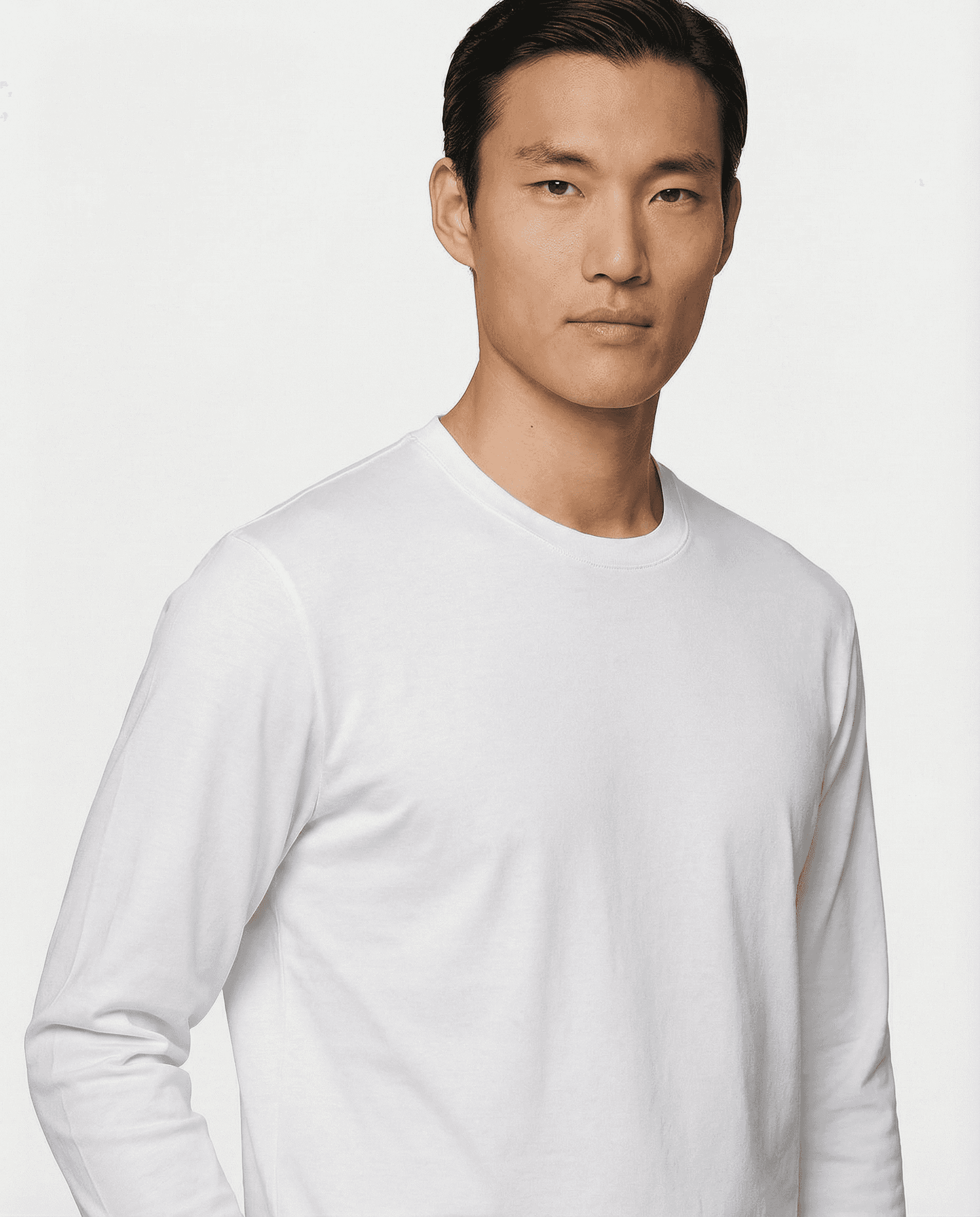 PUGLIA Sweater – 100% Scottish Cotton – White