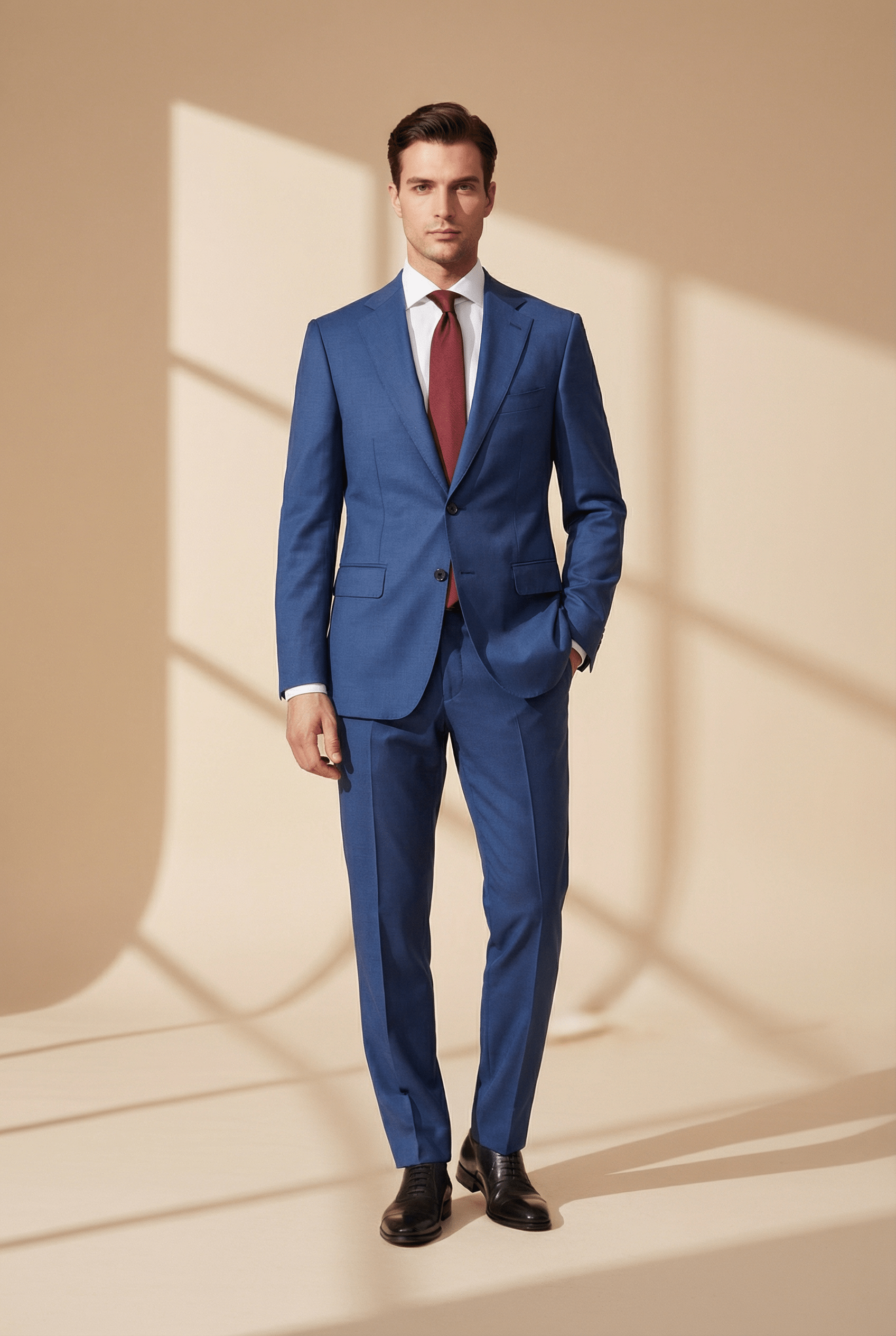 FIRENZE – Royal Blue Tailored Suit - Gabriel Collezione