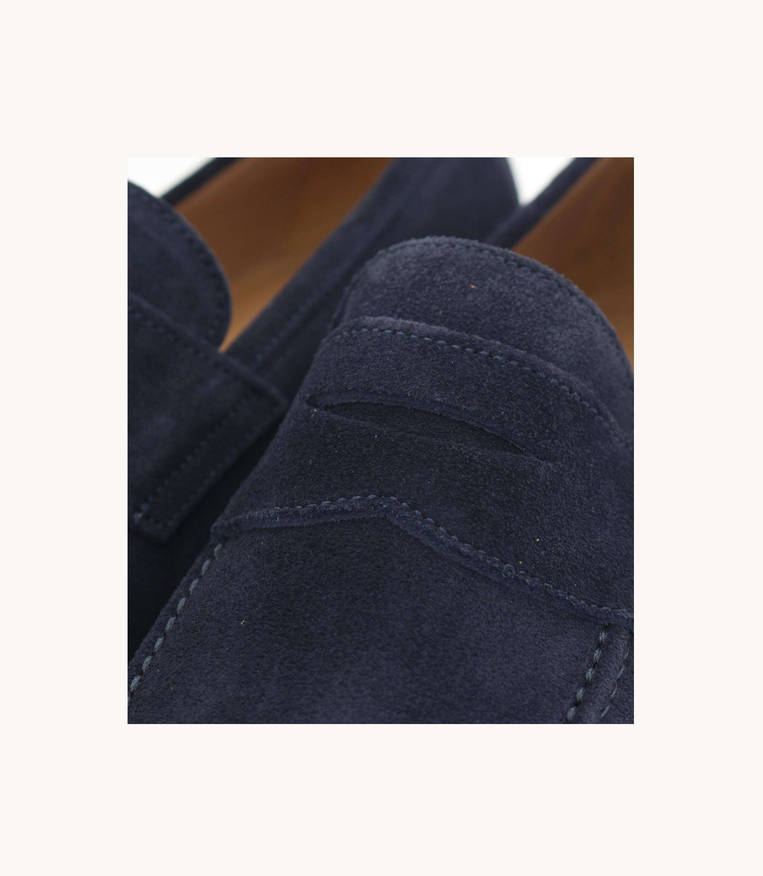 BRUNO SUEDE BLUE - Gabriel Collezione